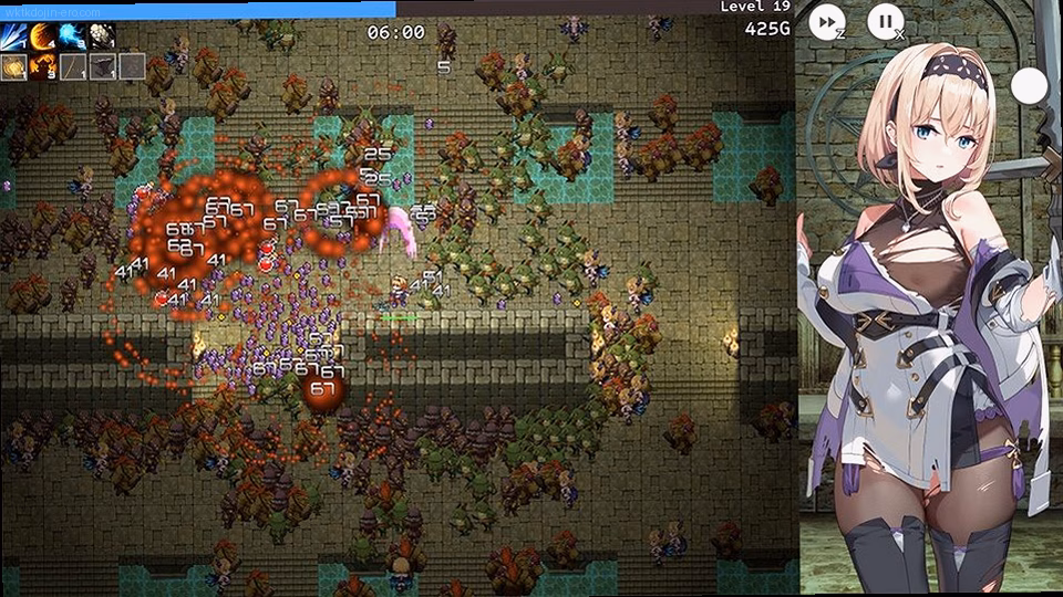 シーン1：魔物の群れに追われる冒険者ライフ 2