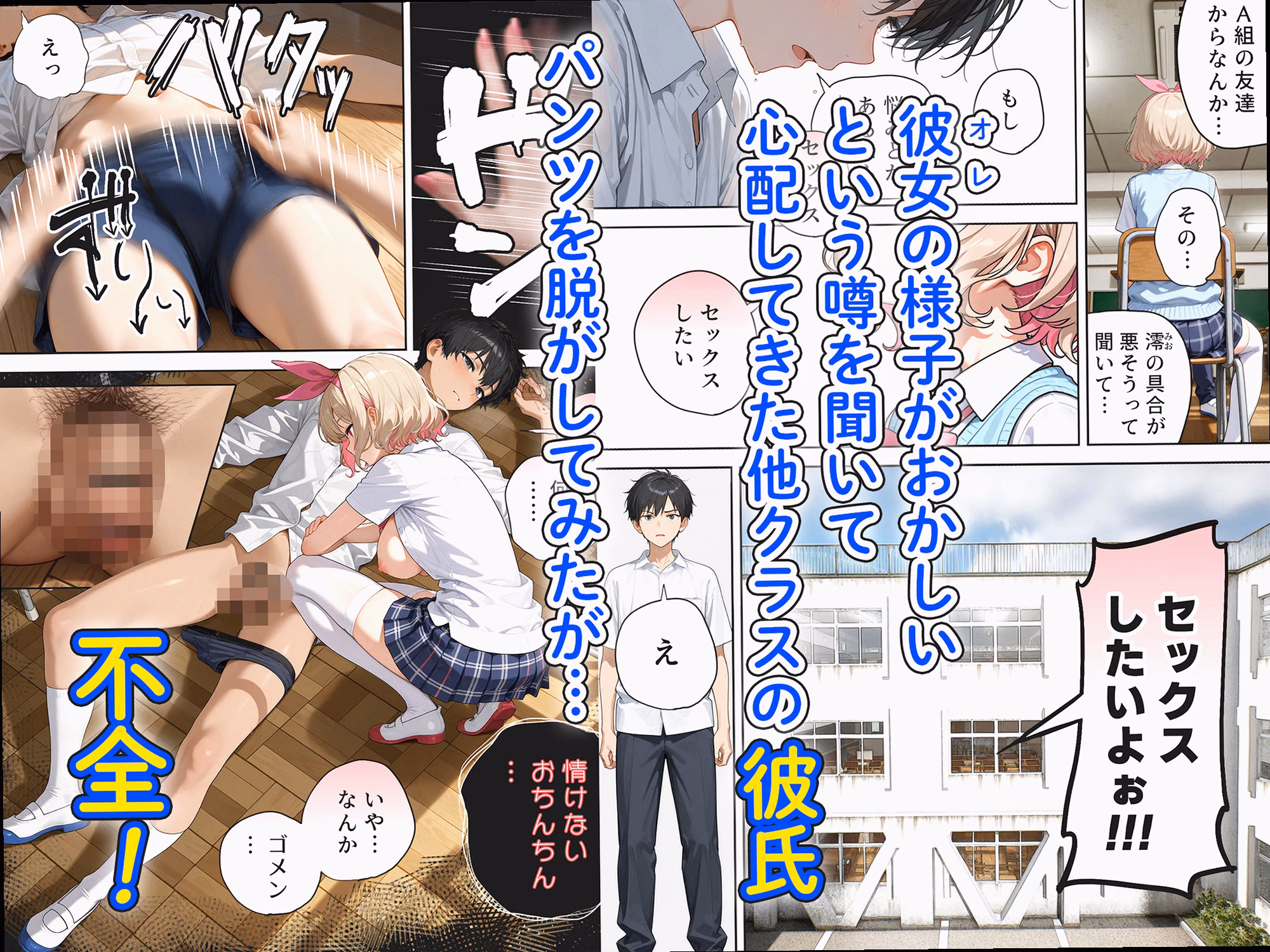 シーン2：制服の下の欲望 3